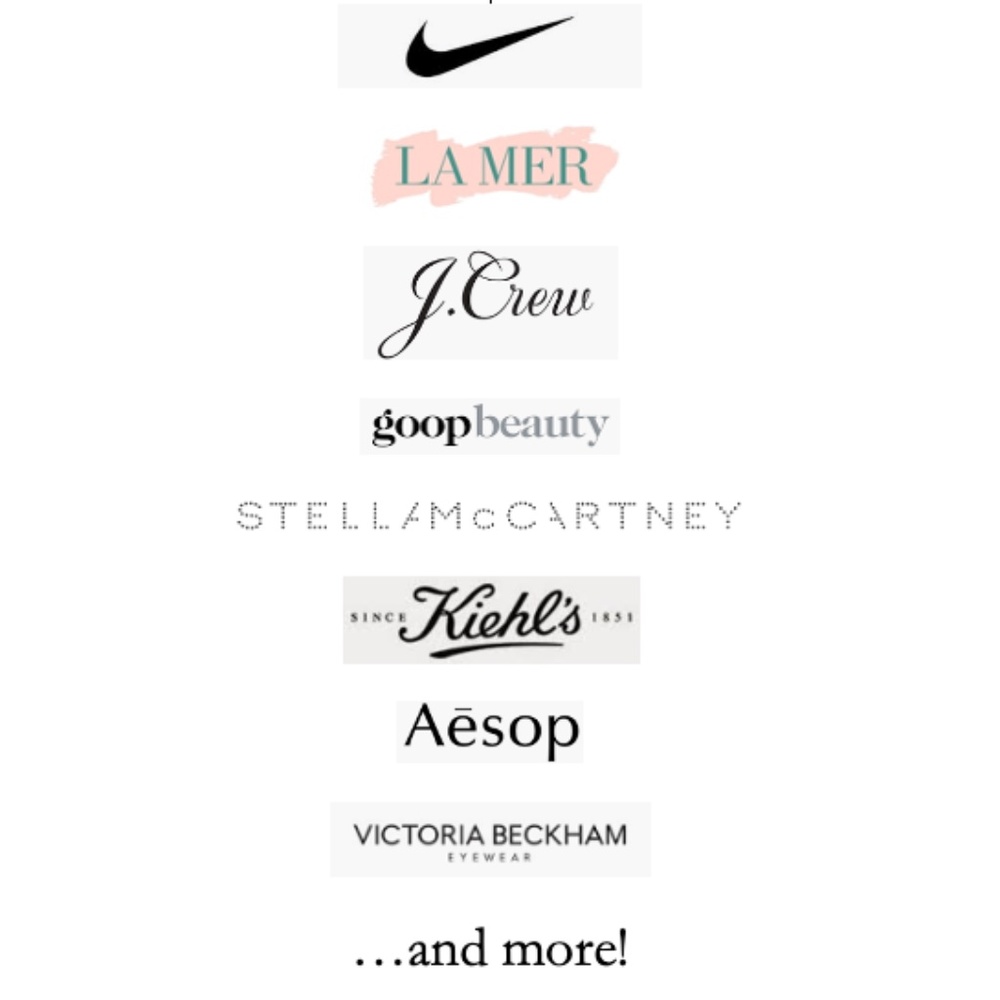 Great brands + items!